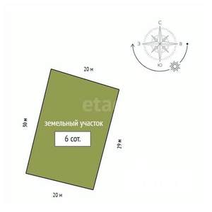 Дача 30м², 1-этажный, участок 6 сот.  