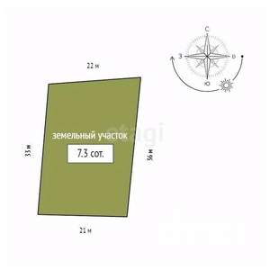 Дом 403м&sup2;, 3-этажный, участок 15 сот.  