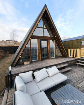 Дом 40м², 2-этажный, участок 10 сот.  