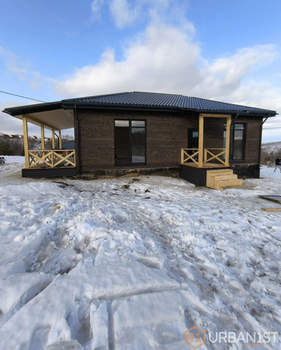 Дом 100м&sup2;, 1-этажный, участок 8 сот.  