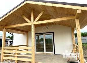 Дом 80м&sup2;, 1-этажный, участок 6 сот.  