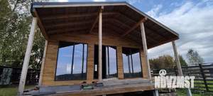 Дом 100м&sup2;, 1-этажный, участок 10 сот.  