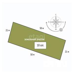 Дом 40м&sup2;, 2-этажный, участок 10 сот.  