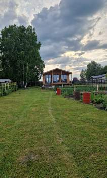 Дом 100м&sup2;, 1-этажный, участок 10 сот.  