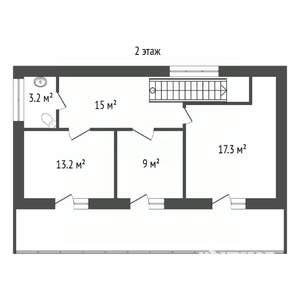 Дом 200м&sup2;, 2-этажный, участок 7 сот.  