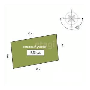 Дом 115м&sup2;, 1-этажный, участок 10 сот.  