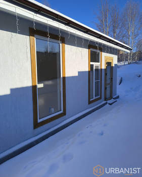 Дом 130м&sup2;, 1-этажный, участок 8 сот.  