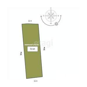 Дом 24м&sup2;, 1-этажный, участок 6 сот.  