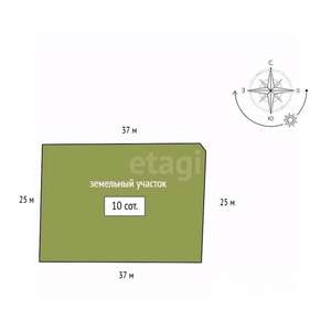 Дом 116м&sup2;, 2-этажный, участок 10 сот.  