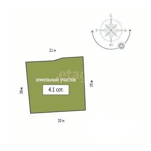 Дом 139м², 2-этажный, участок 4 сот.  