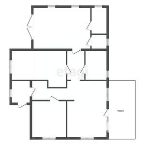 Дом 100м&sup2;, 1-этажный, участок 8 сот.  