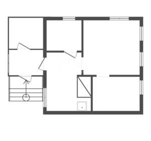 Дом 46м², 2-этажный, участок 3 сот.  