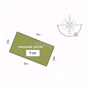 Дом 164м&sup2;, 2-этажный, участок 9 сот.  