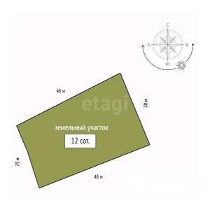 Дом 160м&sup2;, 2-этажный, участок 6 сот.  