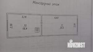 Дом 139м², 2-этажный, участок 3 сот.  