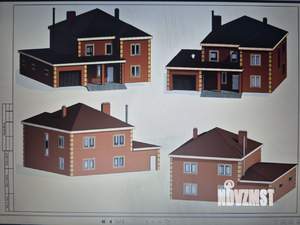 Коттедж 250м&sup2;, 2-этажный, участок 13 сот.  