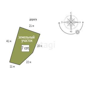 Дом 268м&sup2;, 2-этажный, участок 7 сот.  