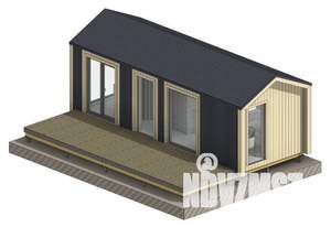 Дом 15м&sup2;, 1-этажный, участок 10 сот.  