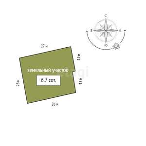 Дом 232м&sup2;, 2-этажный, участок 7 сот.  