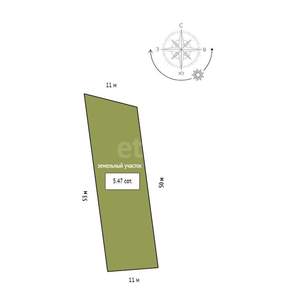 Дом 27м², 1-этажный, участок 5 сот.  