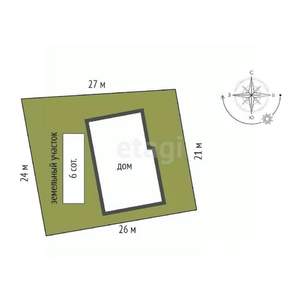 Дом 400м², 3-этажный, участок 6 сот.  