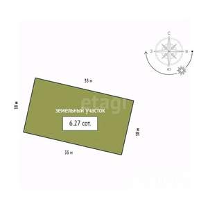 Дом 180м², 2-этажный, участок 6 сот.  