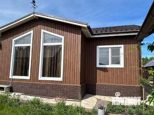 Дом 100м&sup2;, 1-этажный, участок 9 сот.  