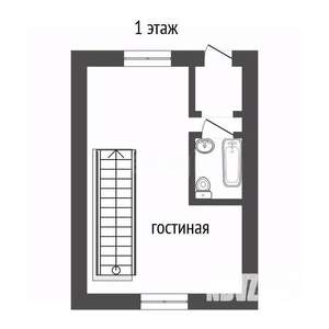 Таунхаус 146м², 3-этажный, участок 2 сот.  