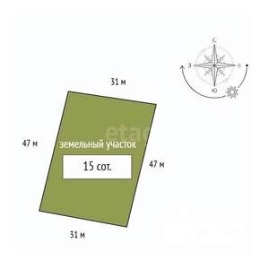 Дом 159м&sup2;, 2-этажный, участок 15 сот.  