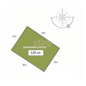 Дом 170м², 3-этажный, участок 7 сот.  
