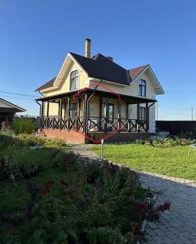 Дом 235м&sup2;, 3-этажный, участок 10 сот.  