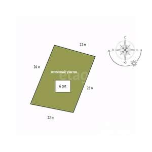 Дом 164м&sup2;, 2-этажный, участок 6 сот.  