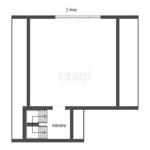 Дом 100м&sup2;, 2-этажный, участок 7 сот.  