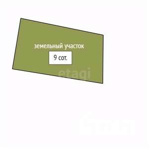 Дом 60м&sup2;, 2-этажный, участок 9 сот.  