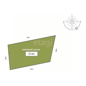 Дом 857м&sup2;, 3-этажный, участок 15 сот.  