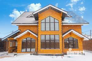 Коттедж 200м², 2-этажный, участок 10 сот.  