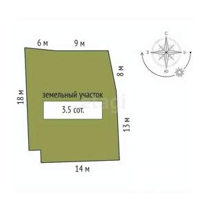 Дом 230м&sup2;, 2-этажный, участок 4 сот.  