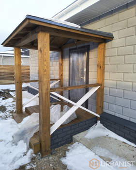 Дом 100м&sup2;, 1-этажный, участок 9 сот.  