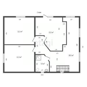 Дом 140м&sup2;, 2-этажный, участок 10 сот.  