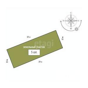 Дом 116м&sup2;, 2-этажный, участок 5 сот.  