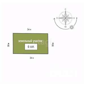 Дом 130м², 2-этажный, участок 6 сот.  