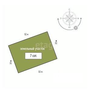Дом 163м&sup2;, 2-этажный, участок 7 сот.  
