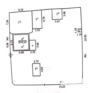Дом 61м&sup2;, 2-этажный, участок 8 сот.  
