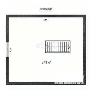 Дом 105м&sup2;, 2-этажный, участок 10 сот.  