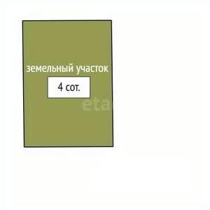 Дом 55м², 1-этажный, участок 4 сот.  