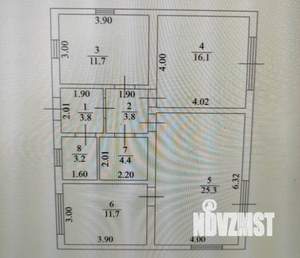 Дом 80м², 1-этажный, участок 10 сот.  