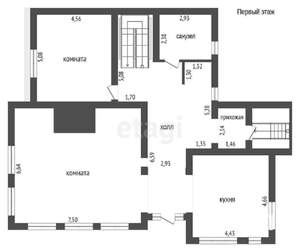 Дом 259м², 3-этажный, участок 11 сот.  