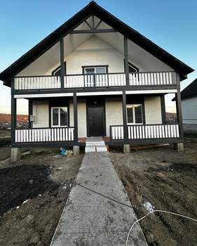 Дом 130м², 2-этажный, участок 8 сот.  