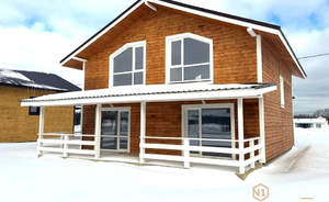 Дом 120м&sup2;, 2-этажный, участок 8 сот.  