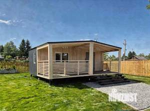 Дом 15м&sup2;, 1-этажный, участок 10 сот.  